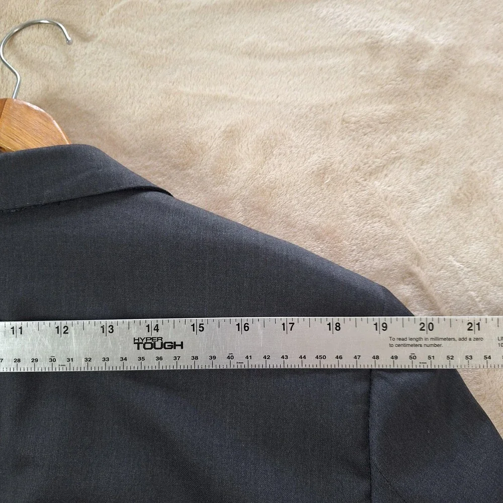 Samuelsohn Blazer Mens 42 Gray Wool Loro Piana Super 120s Performance Jacket